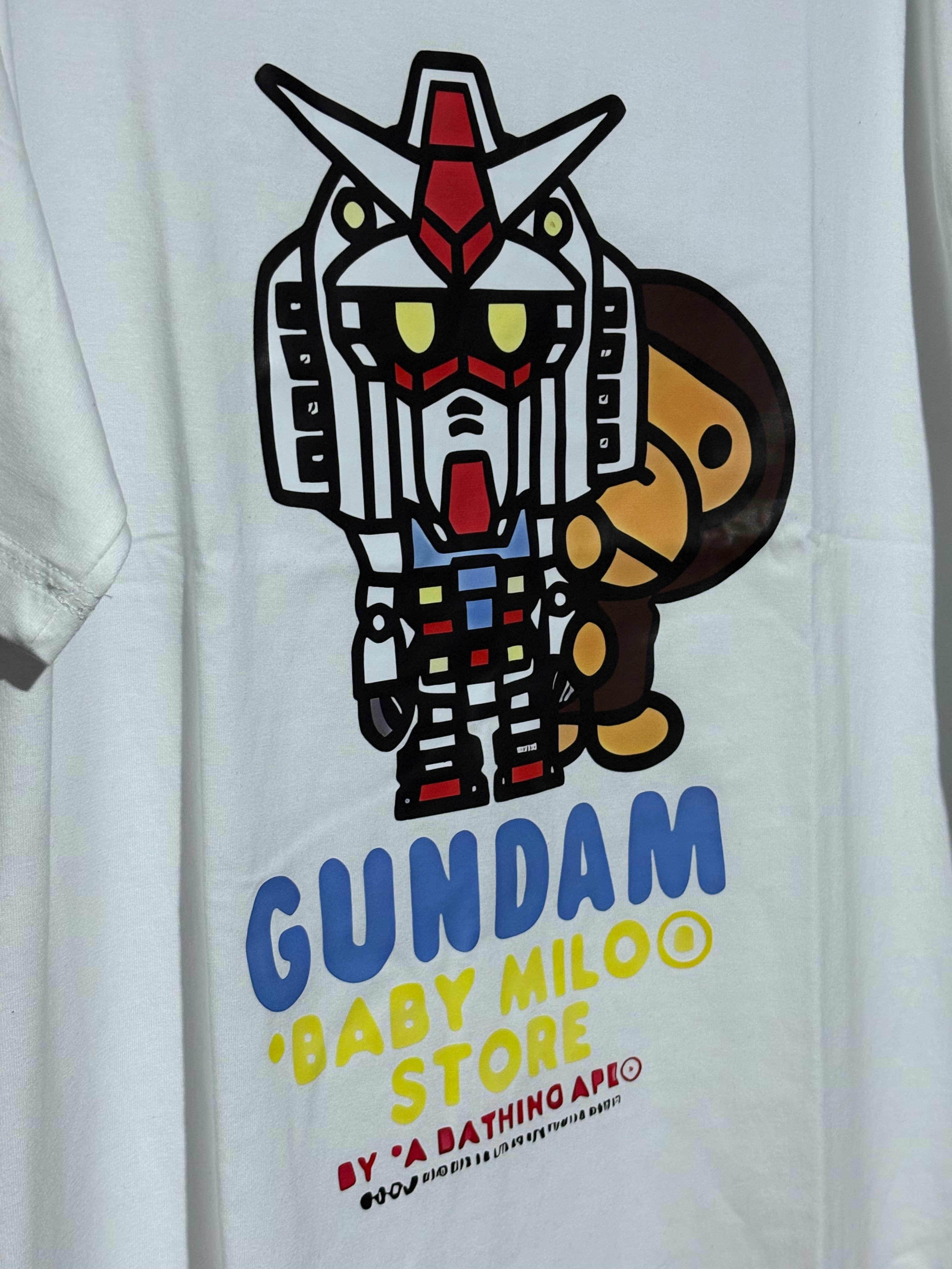 Playera Bape x Gundam