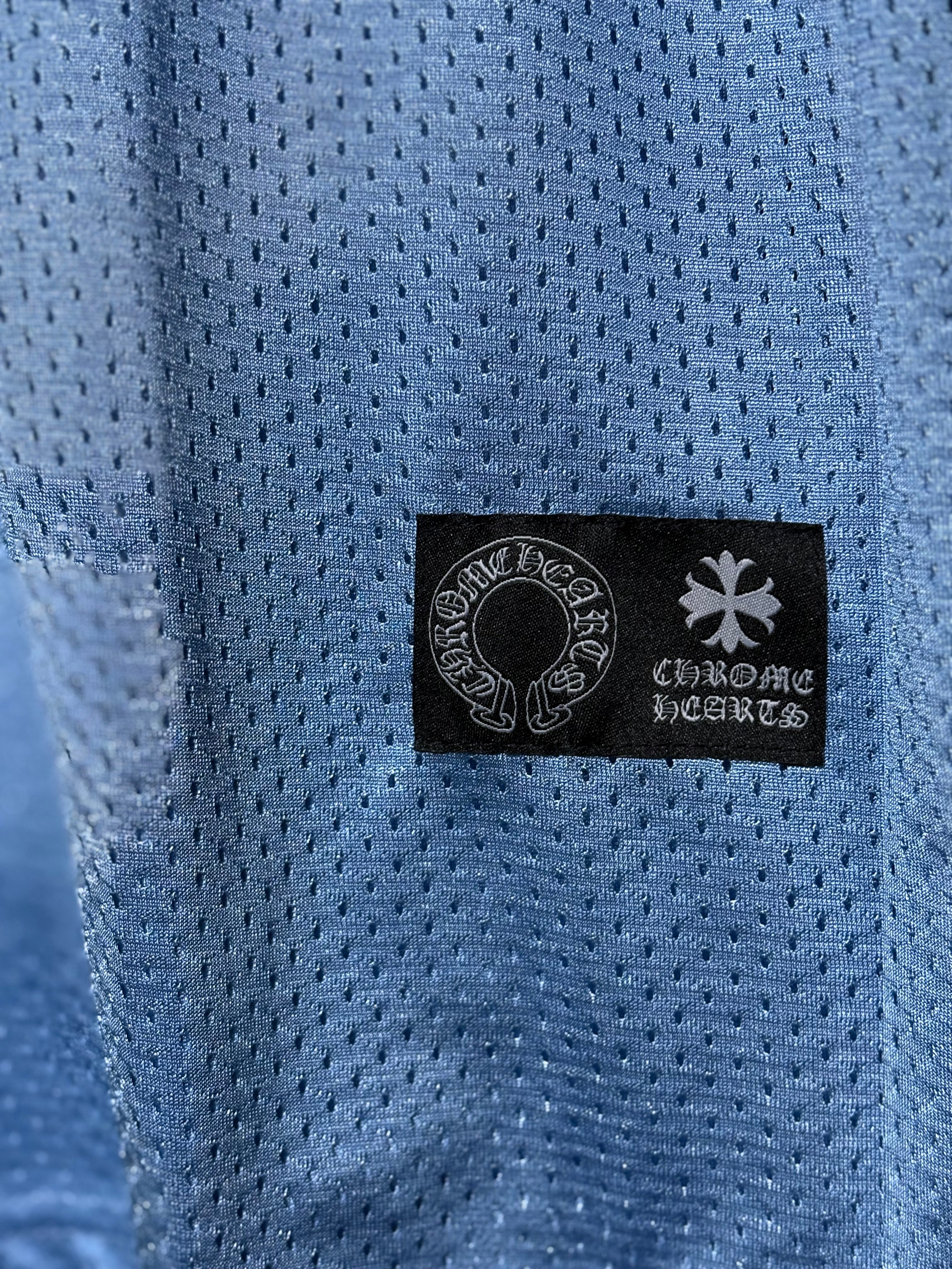 Playera Chrome hearts azul