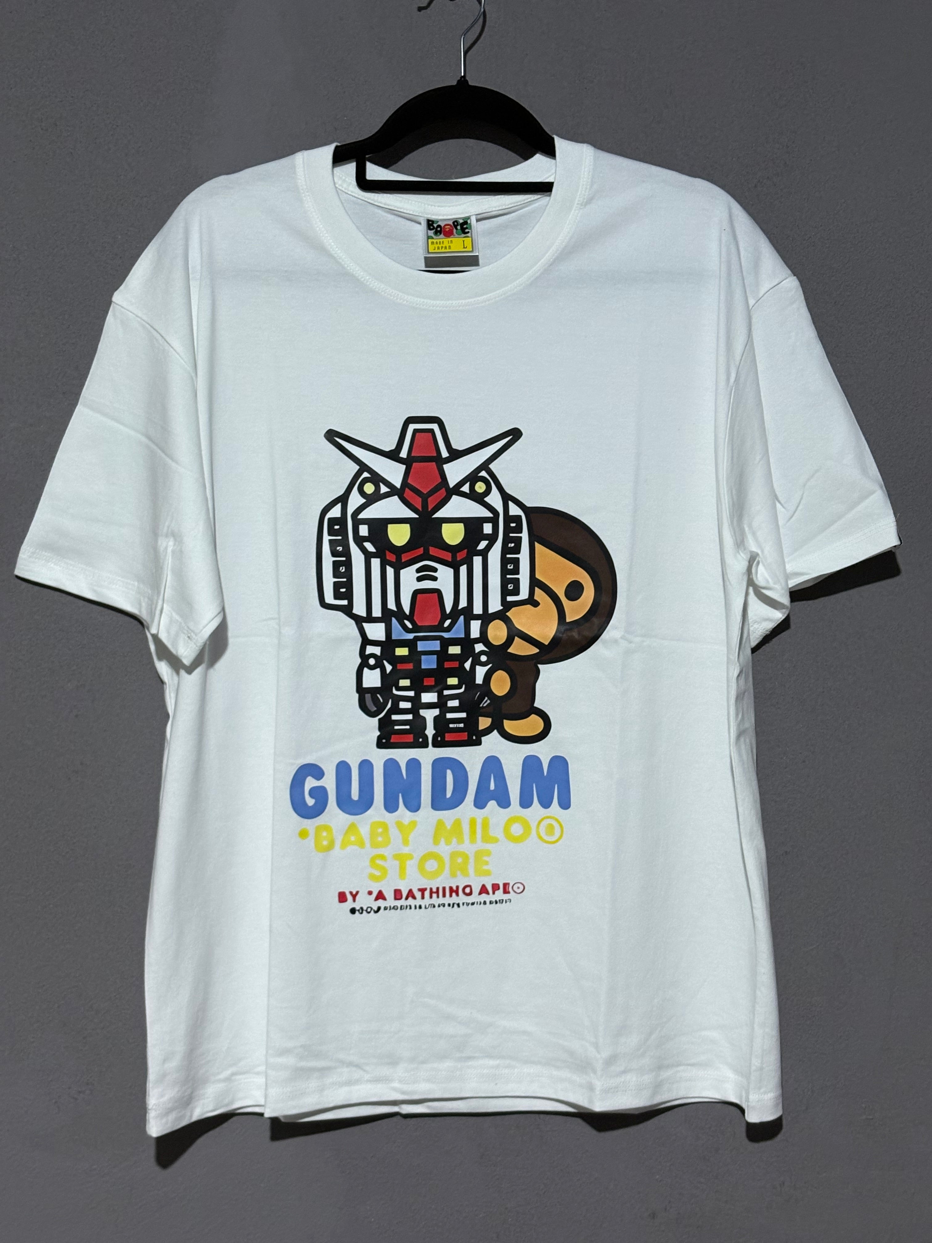Playera Bape x Gundam