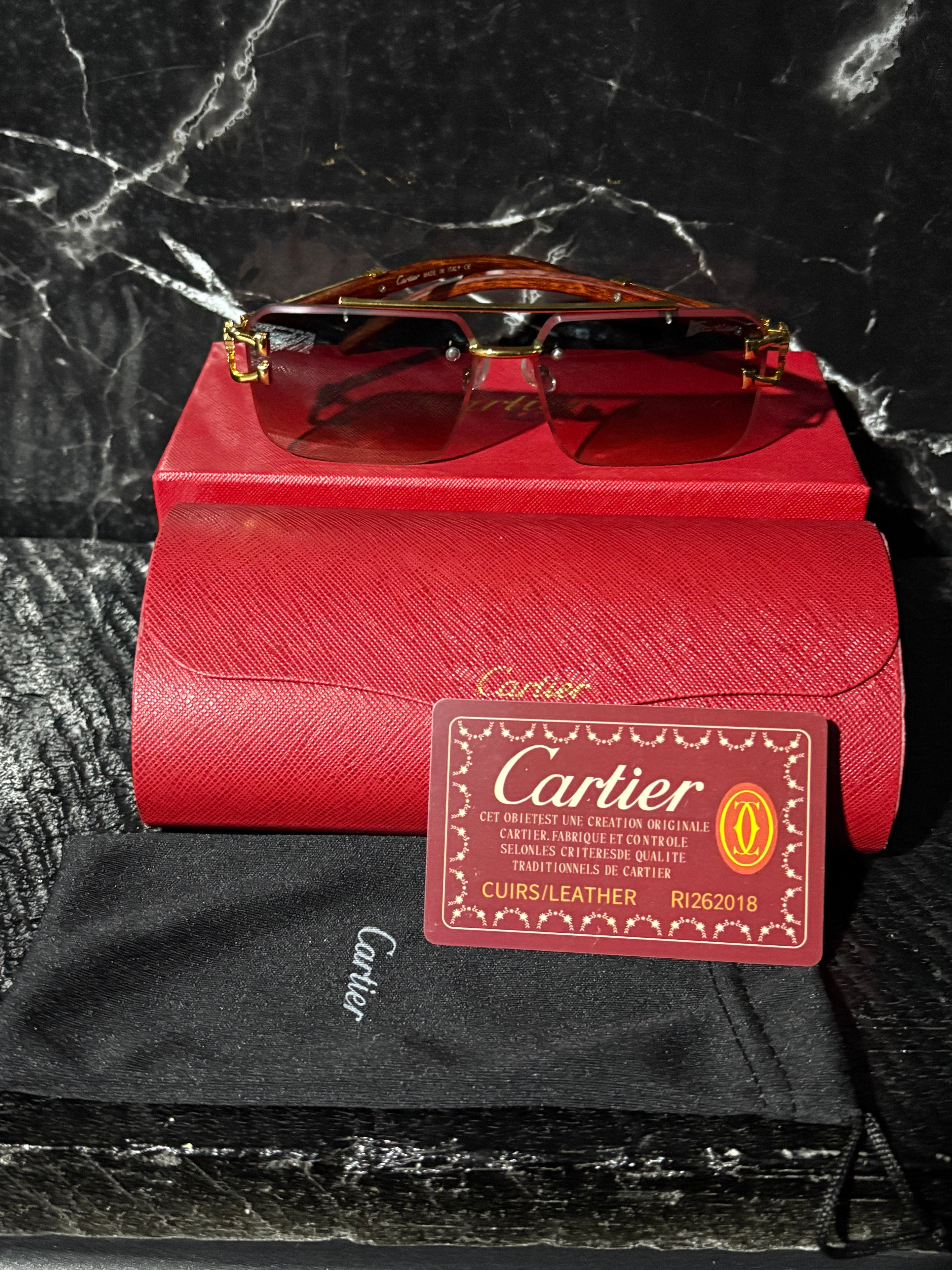 Lentes Cartier jaguar