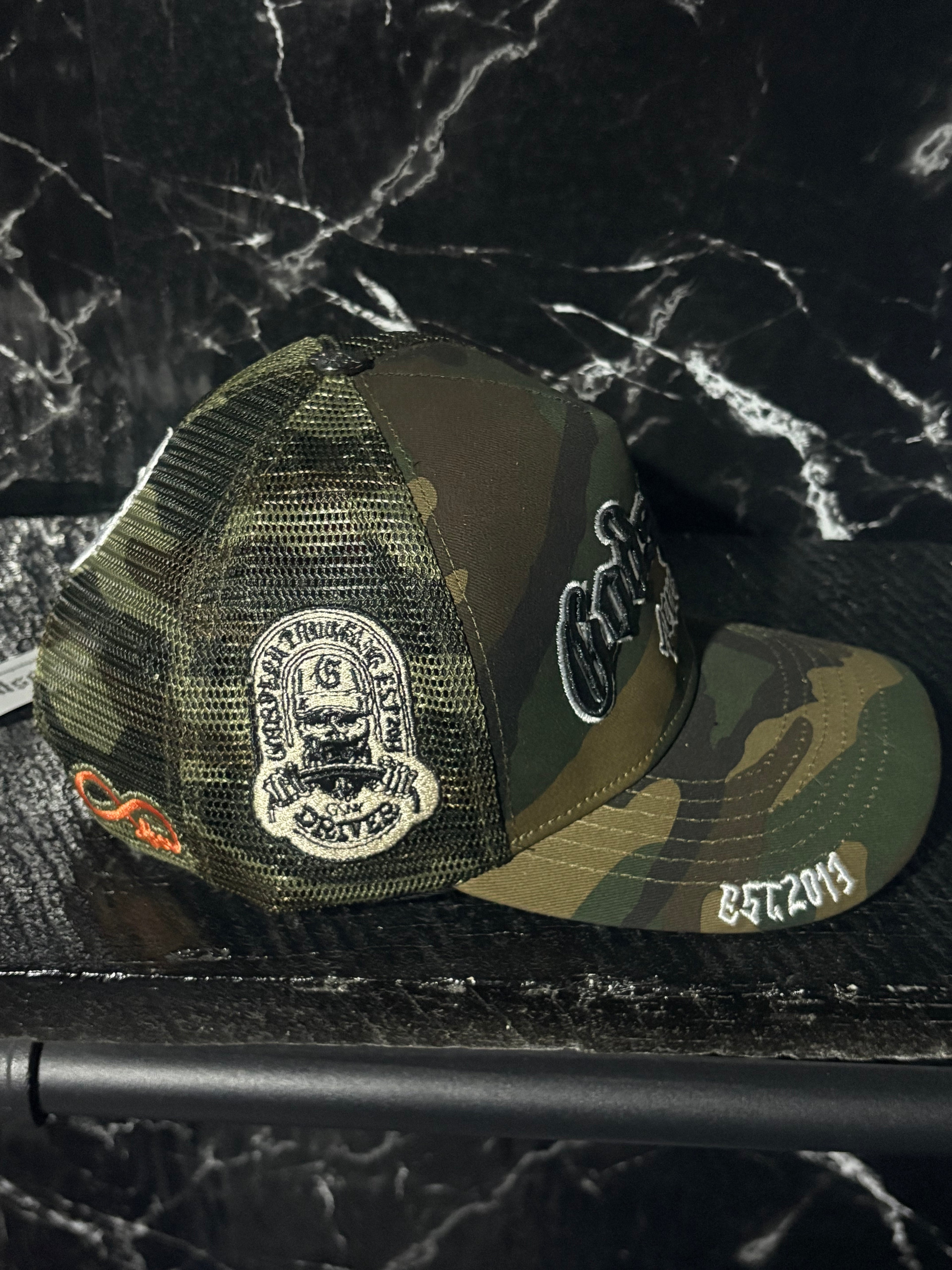 Gorra Godspeed camo verde