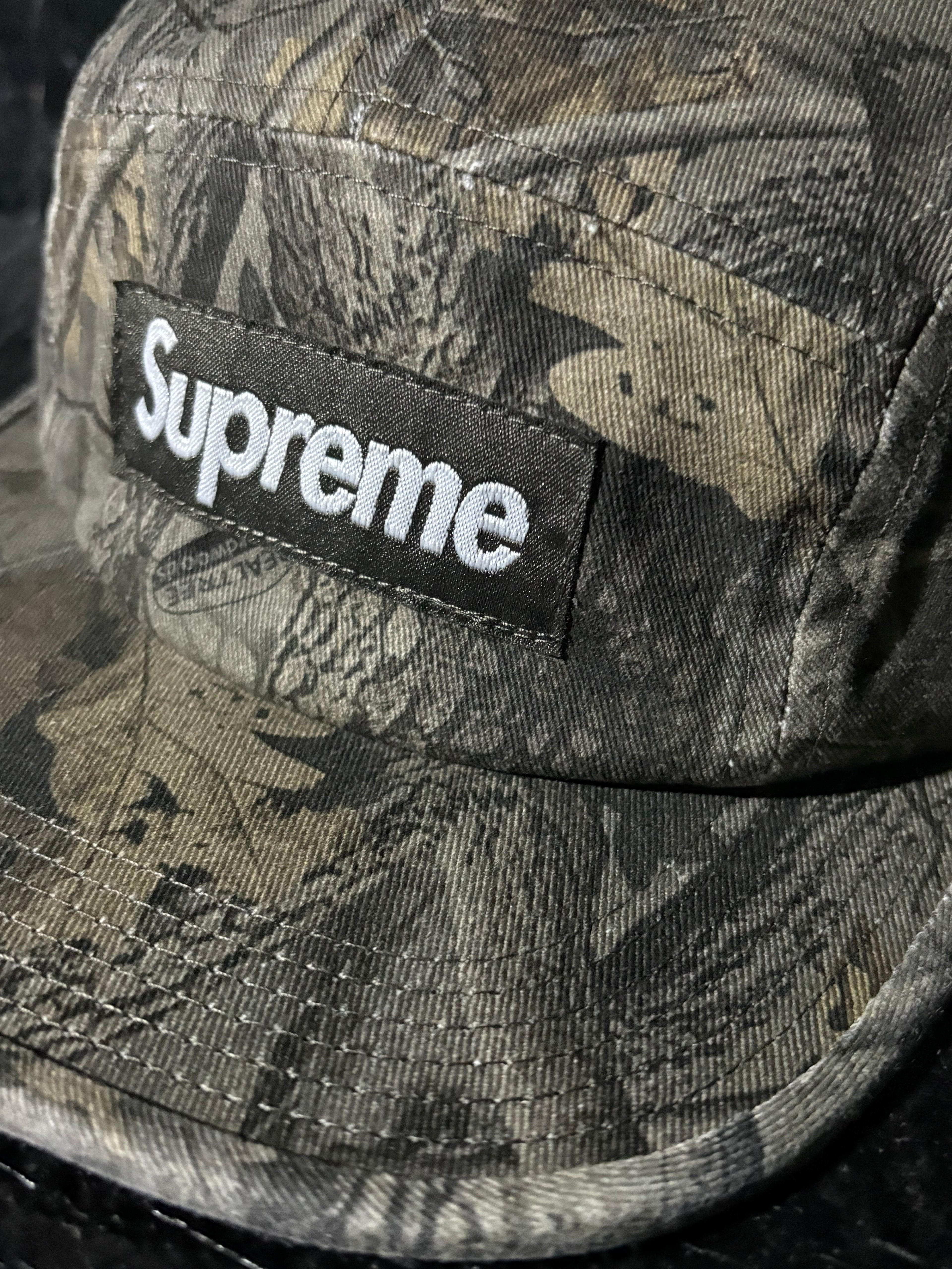 **AGOTADO** Gorra Supreme Washed Chino Twill Camp