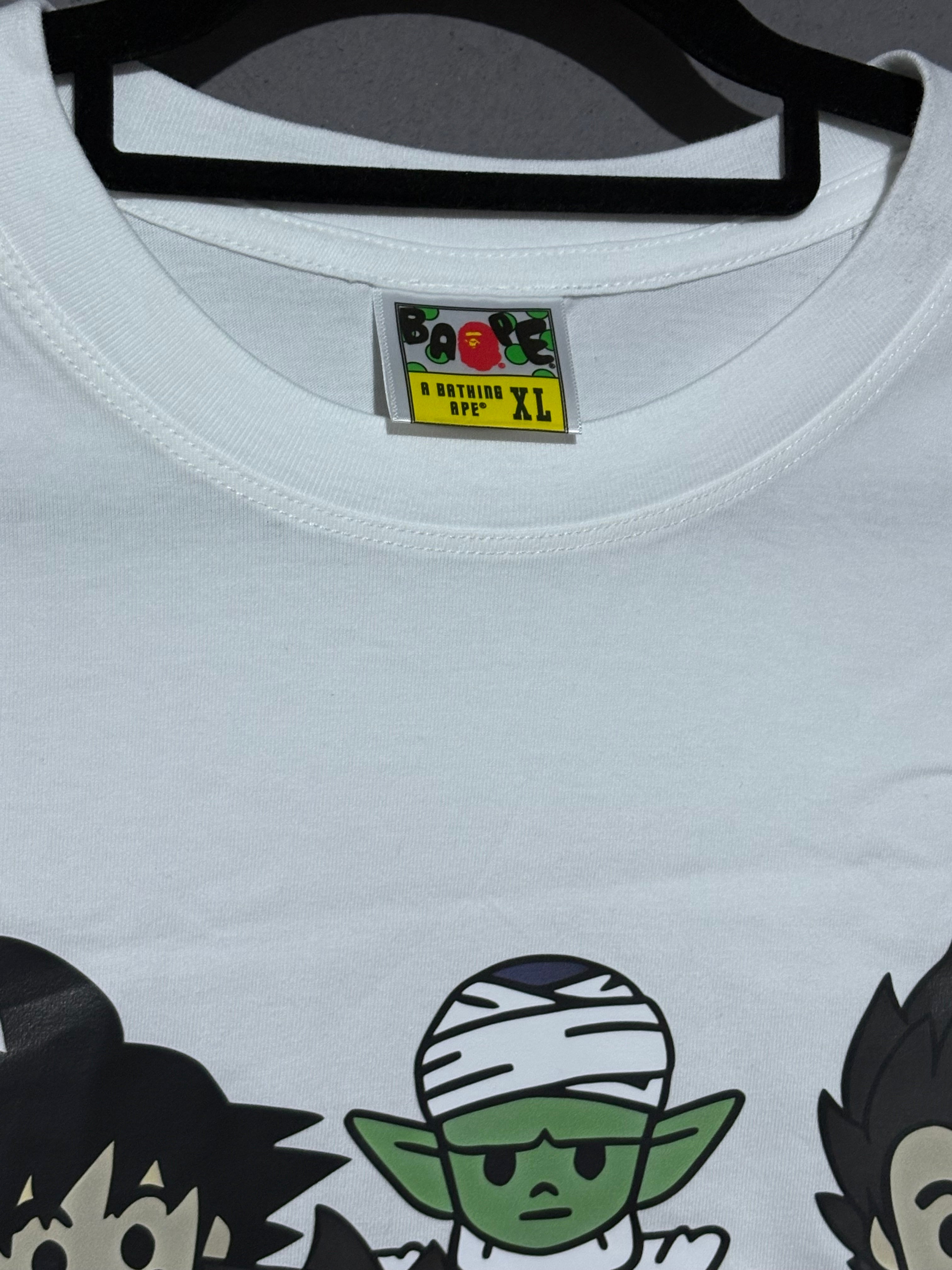 Playera Bape x dragon ball z