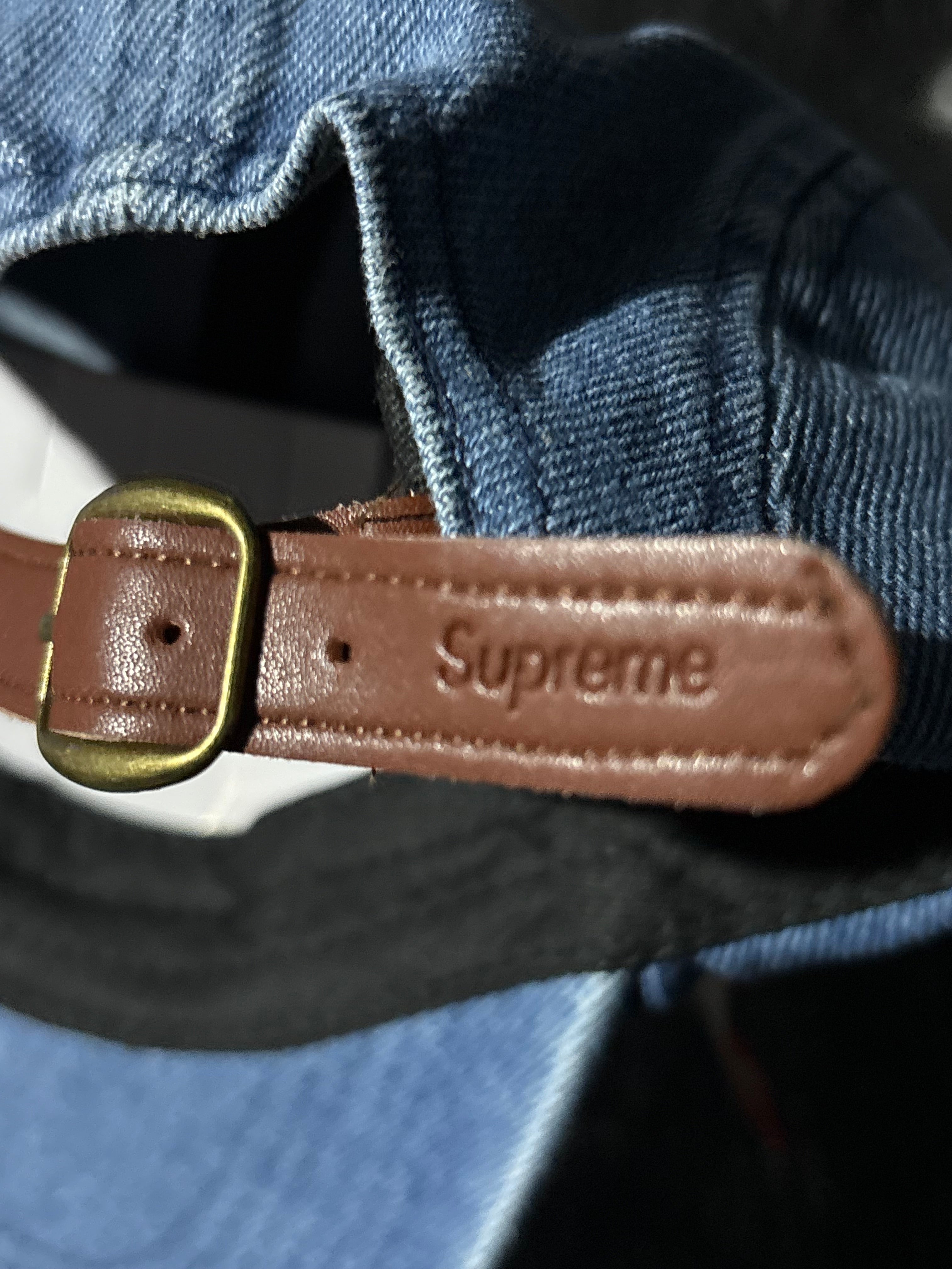 **AGOTADO** Gorra Supreme Washed Chino Twill Camp