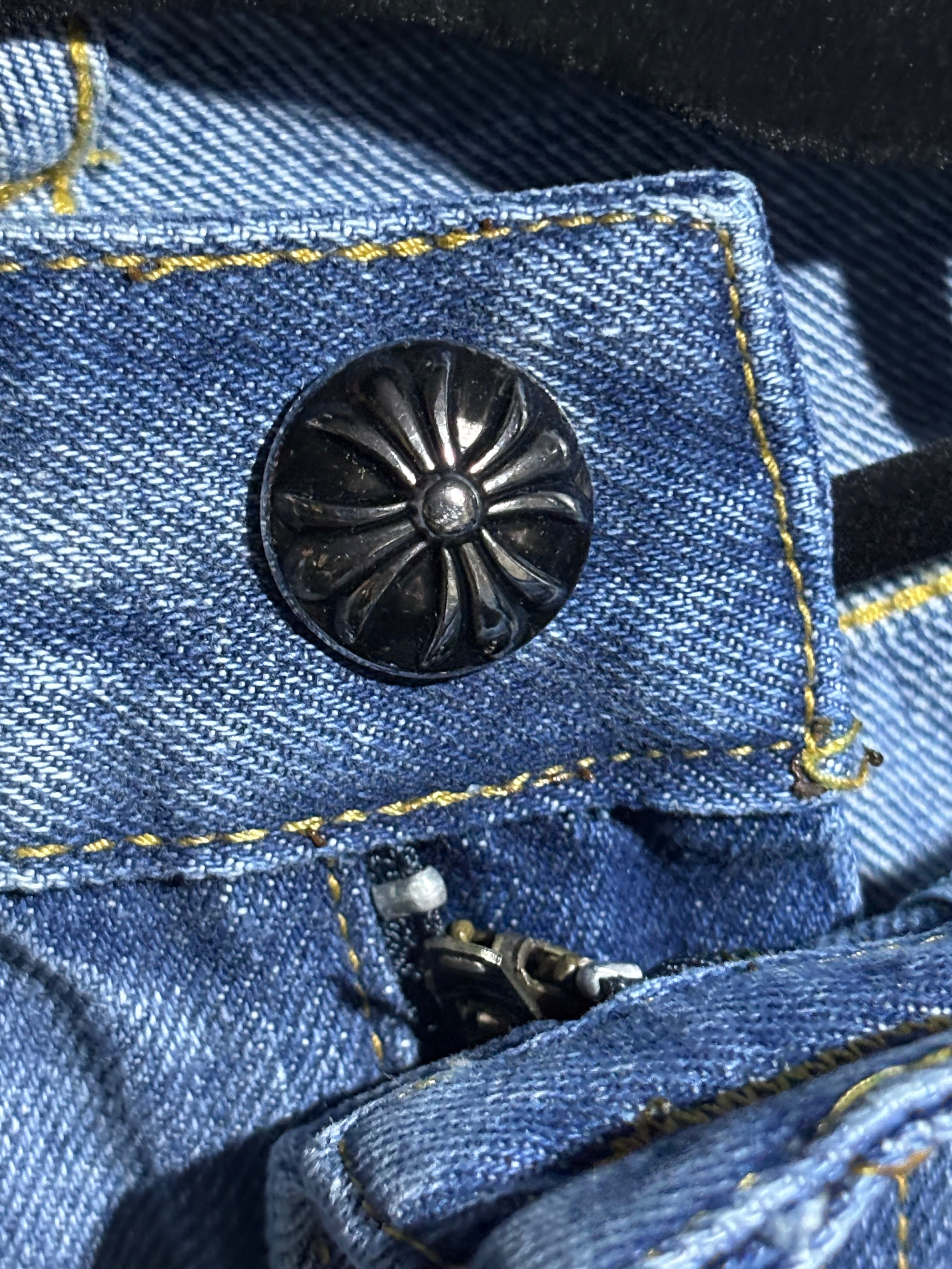 Pantalones Chrome hearts azul