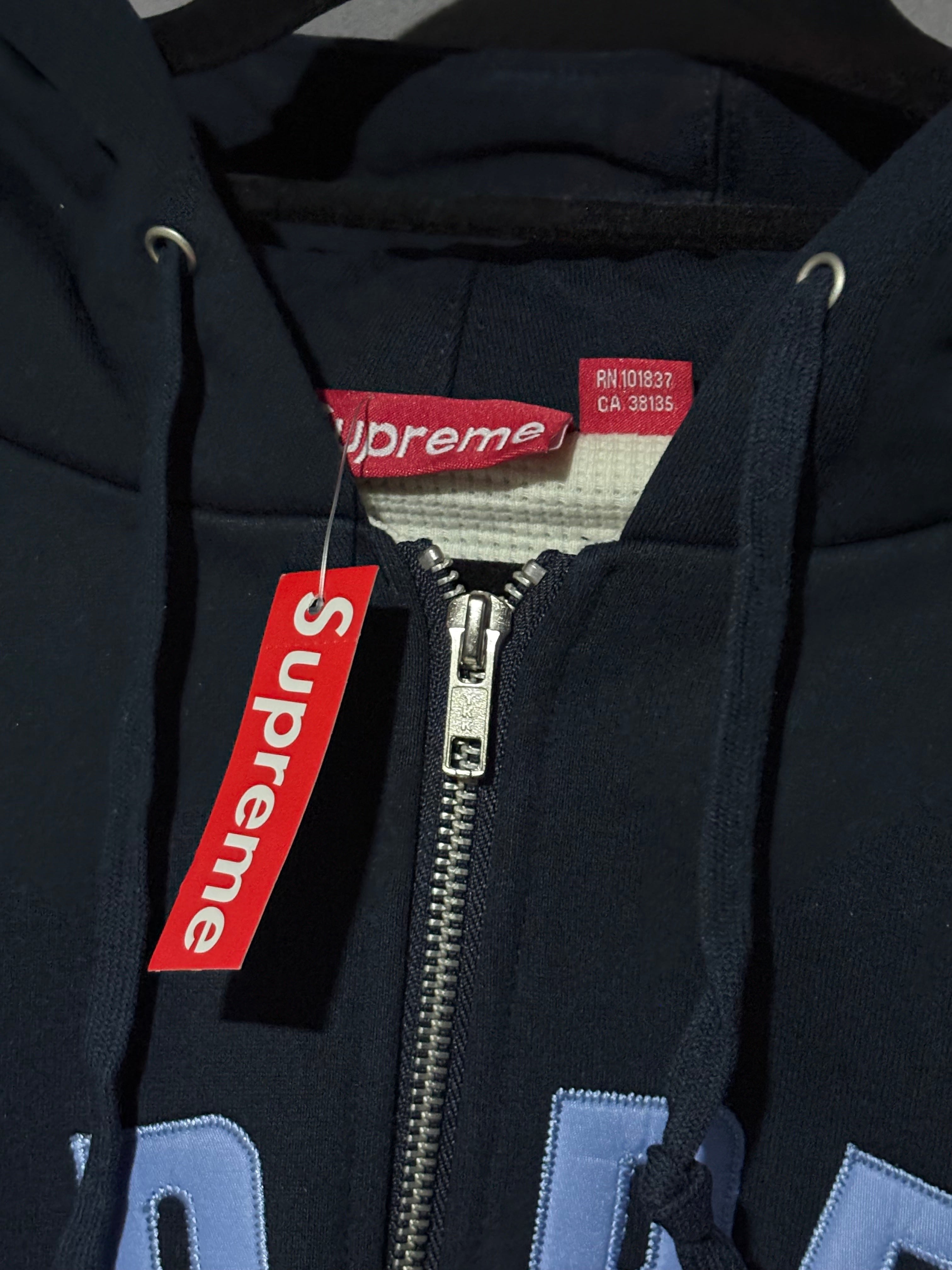 Sudadera Supreme Arc Thermal Lined Zip Up Hoodie