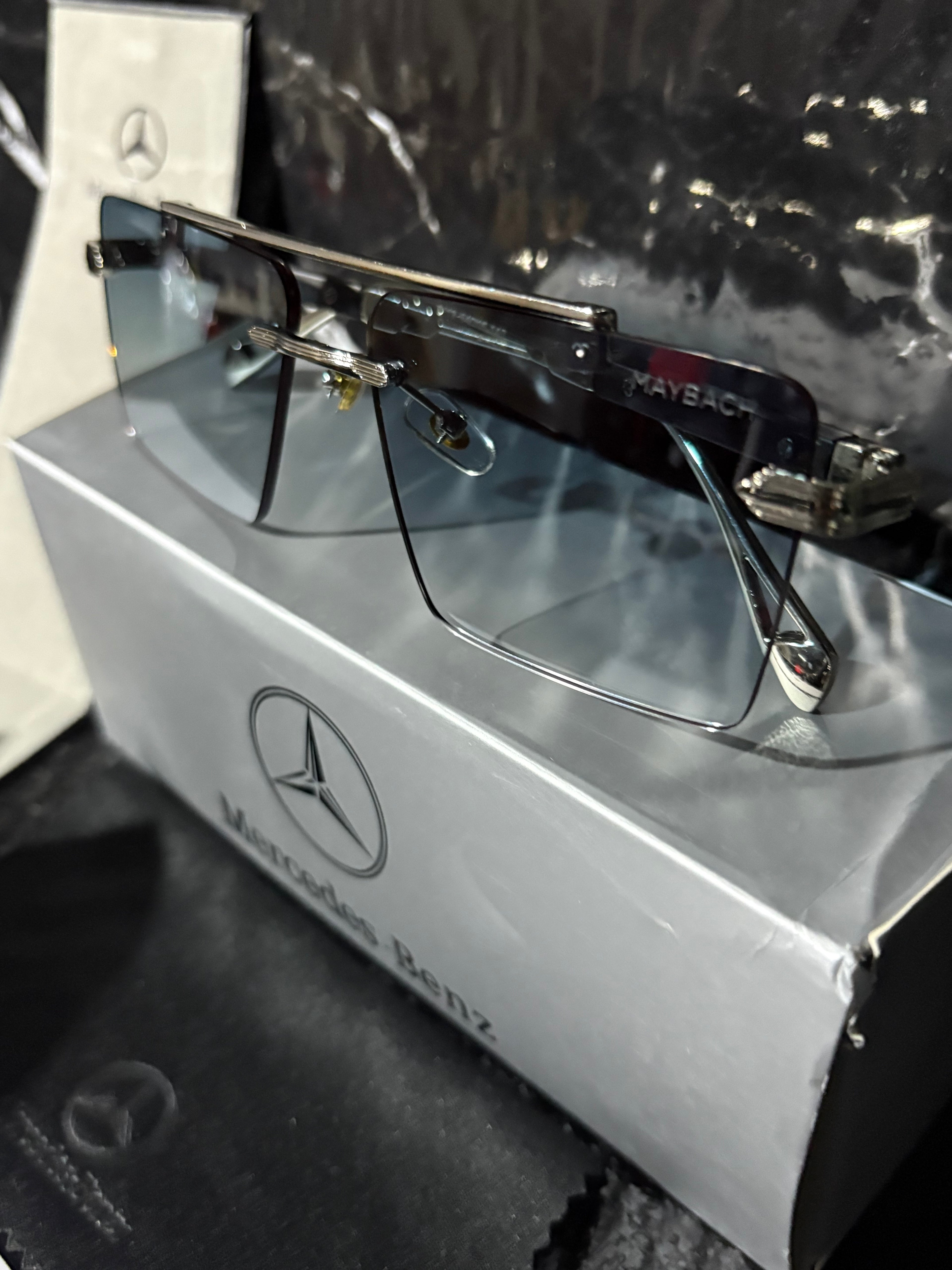 Lentes Maybach gris/negro