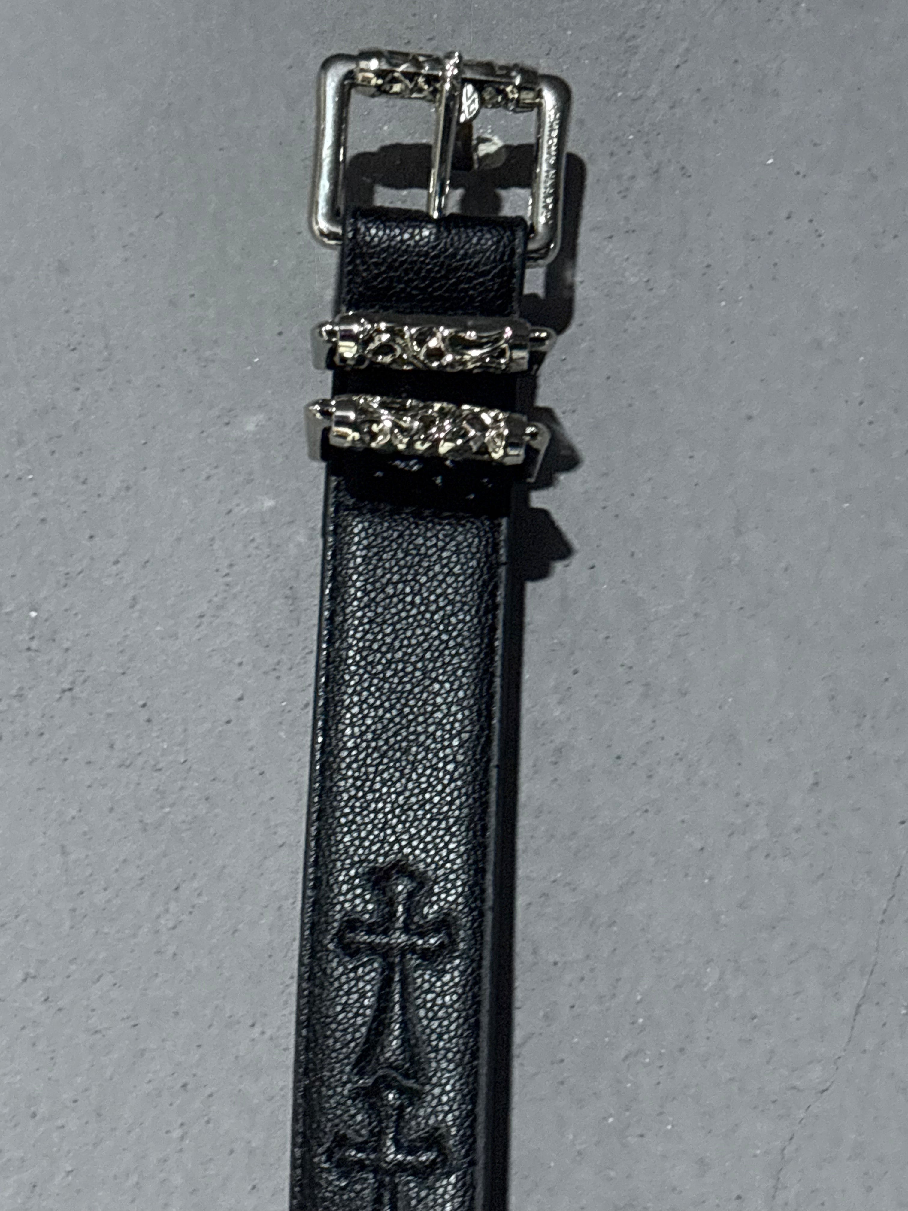 Cinturón Chrome Hearts (Talla 34 max)