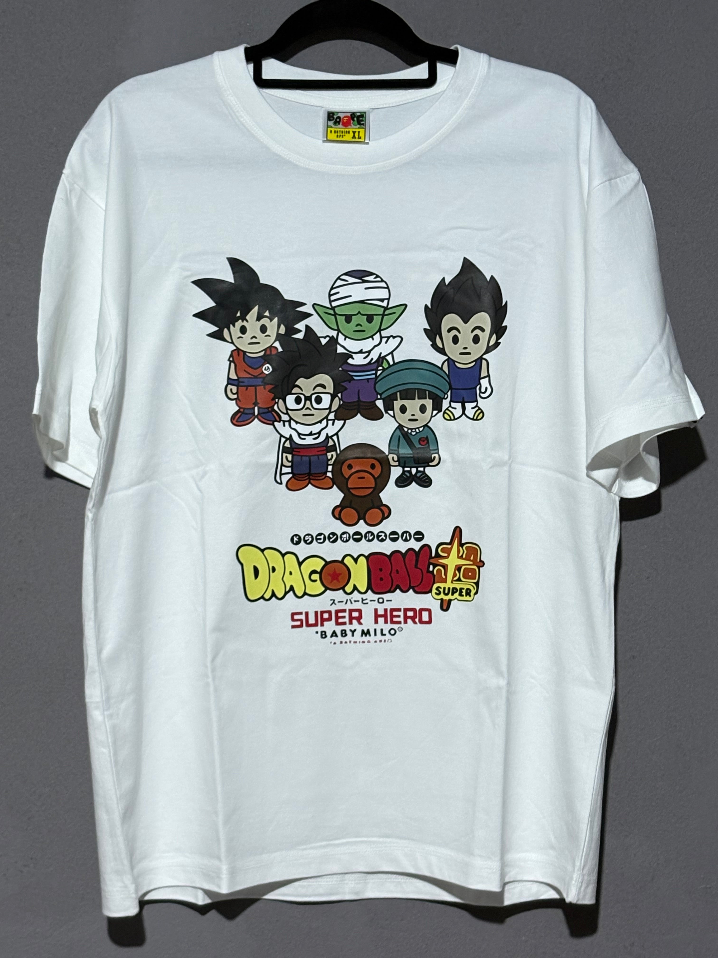 Playera Bape x dragon ball z