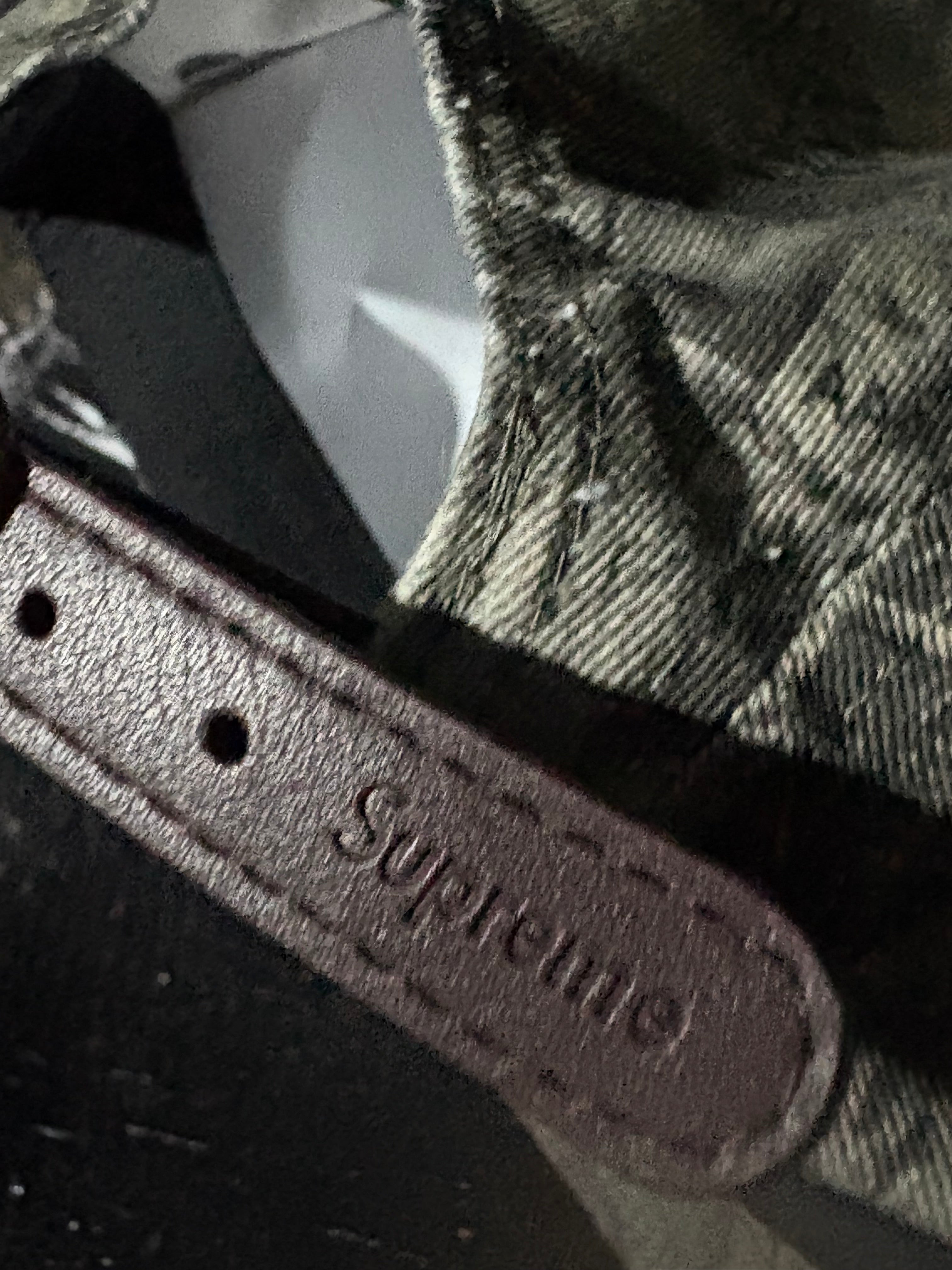 **AGOTADO** Gorra Supreme Washed Chino Twill Camp