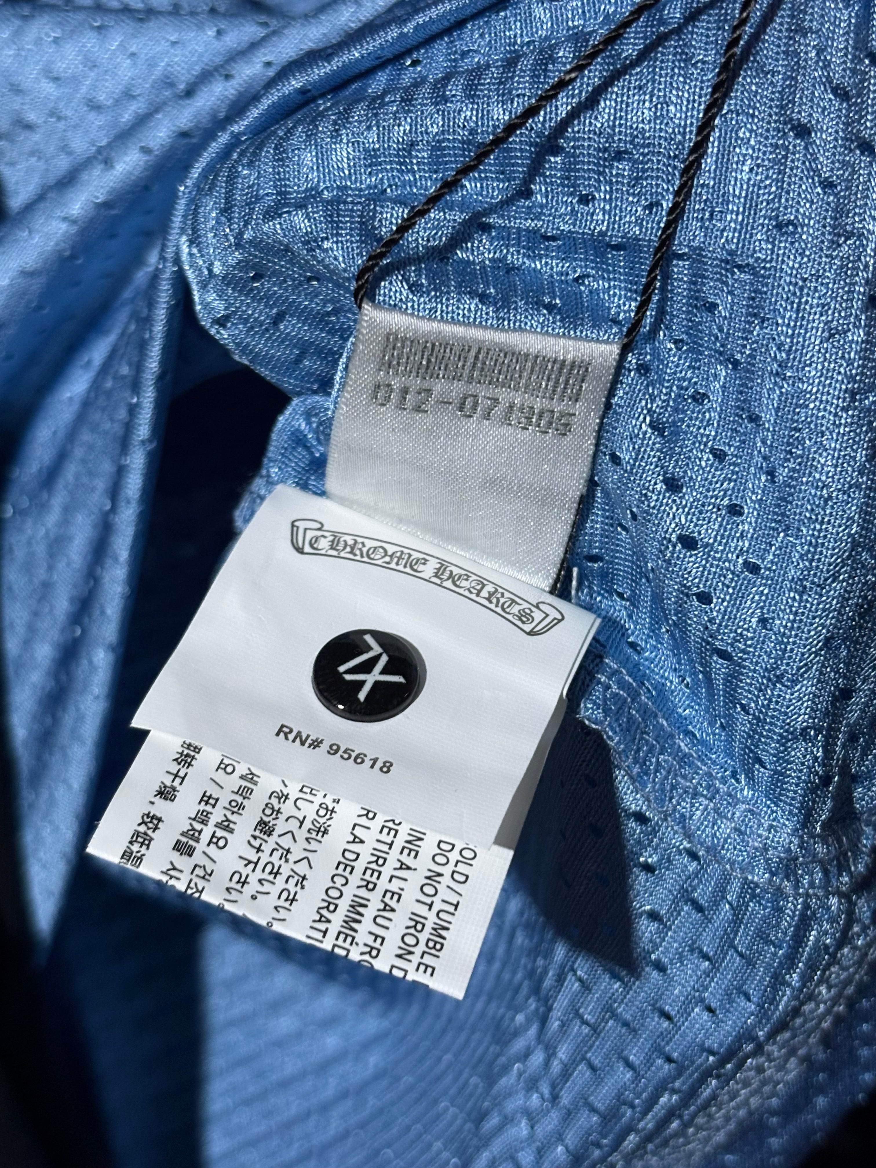 Playera Chrome hearts azul