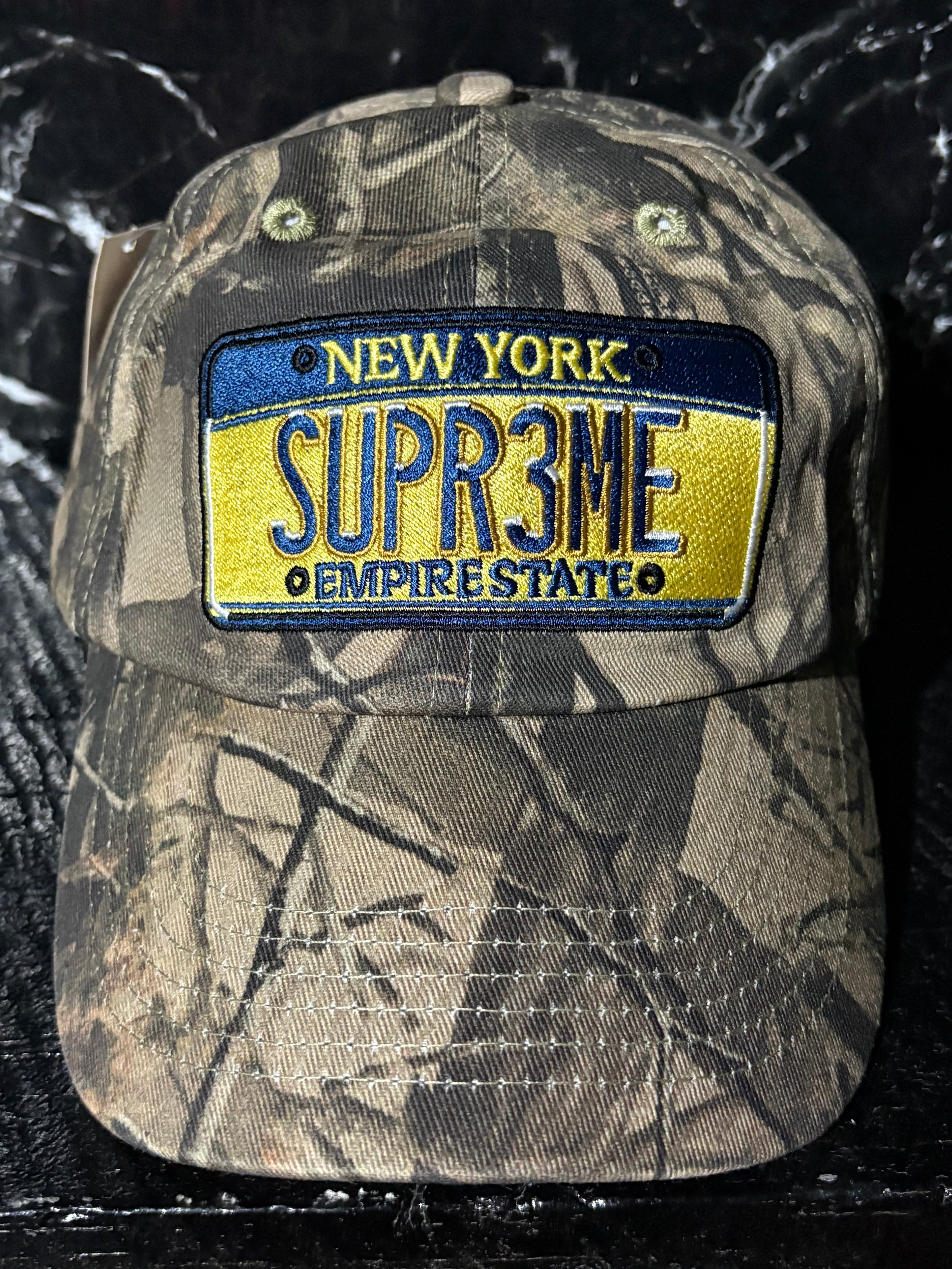 Gorra Supreme License Plate 6-Panel