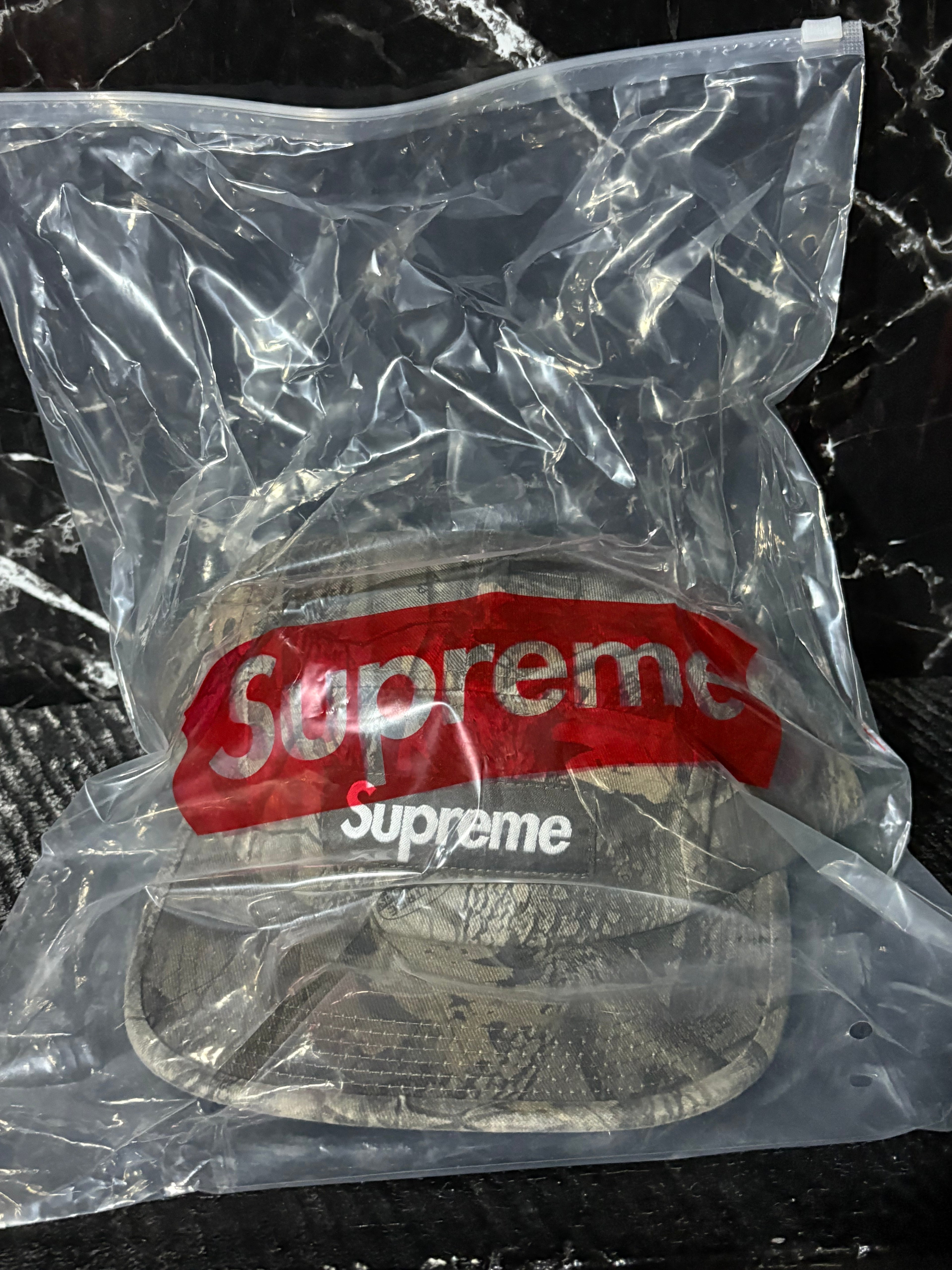 **AGOTADO** Gorra Supreme Washed Chino Twill Camp