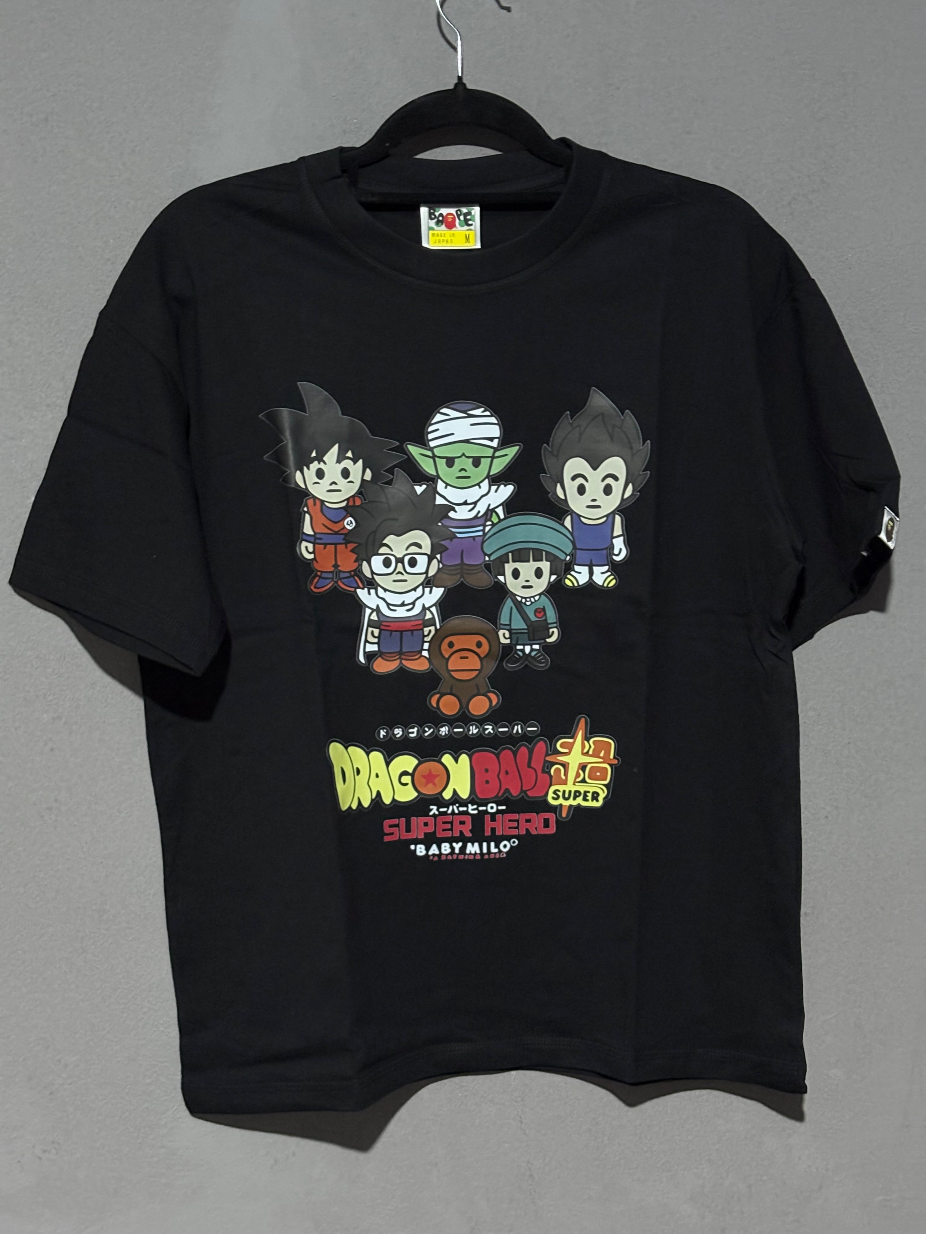 Playera Bape x dragon ball Z