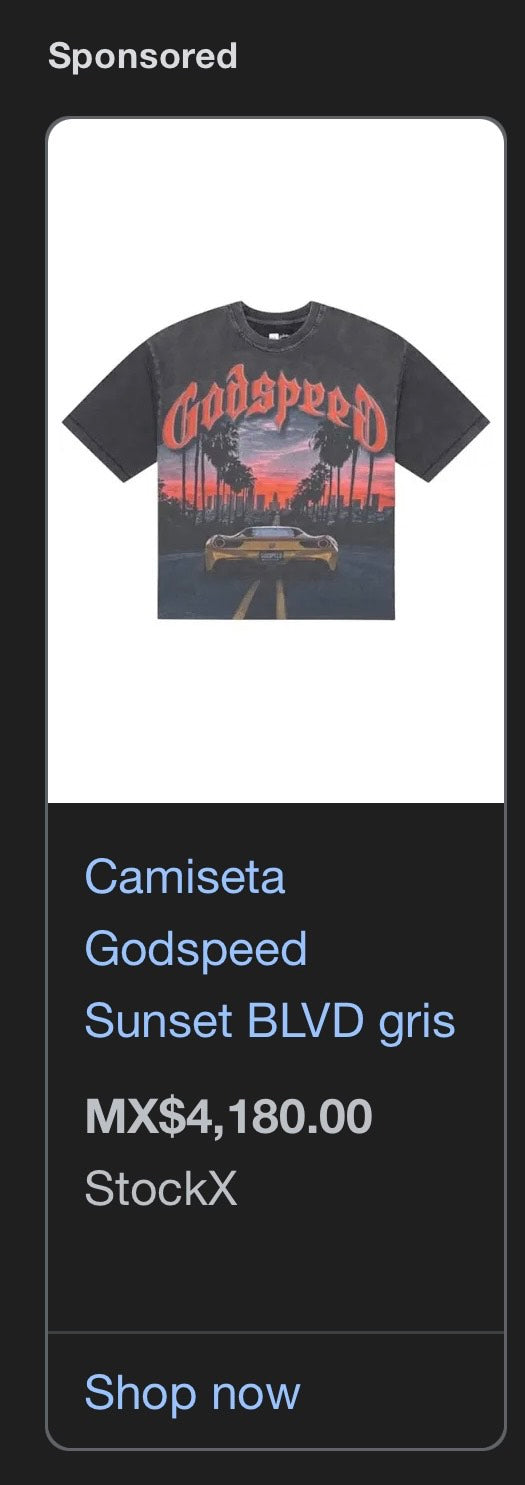 GodSpeed Playera Ferrari (G,L)